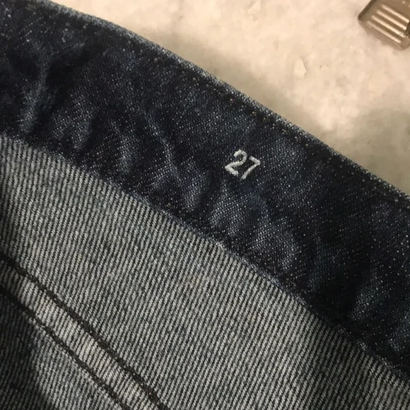 Gap Denim Shorts Womens 27 Blue Jean Summer Cuffed Boho Coastal Cowgirl Beach - Picture 4 of 11